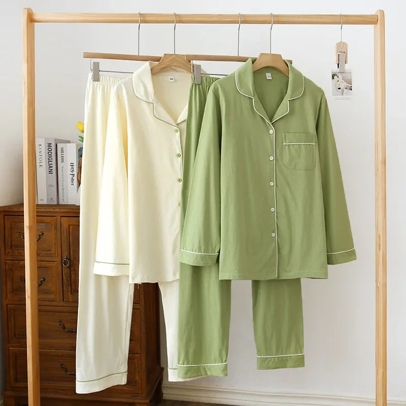 Knitted Cotton Pajamas