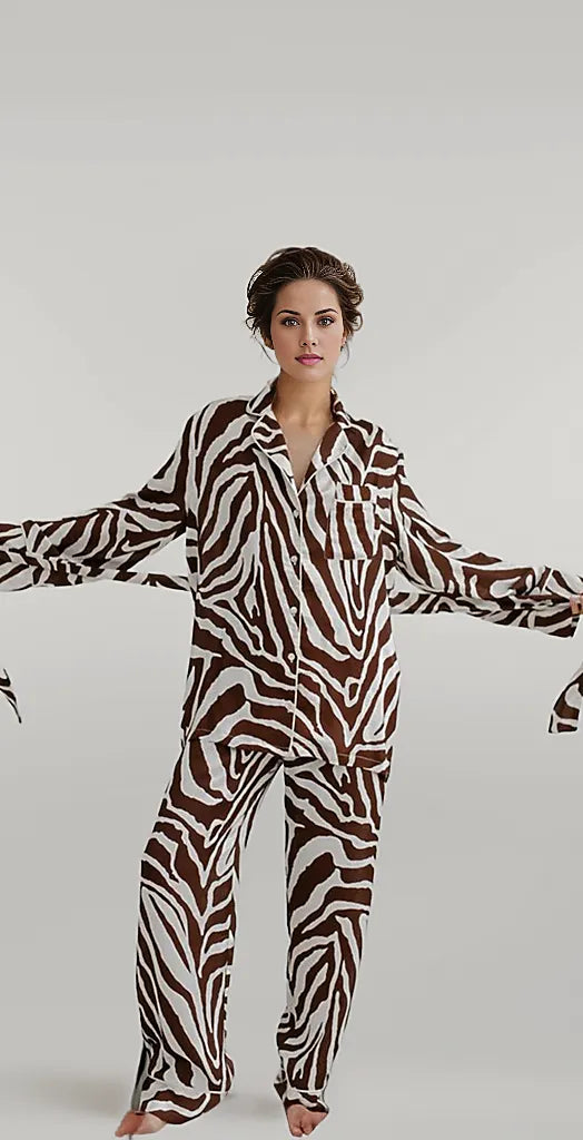 Pajamas Zebra Striped