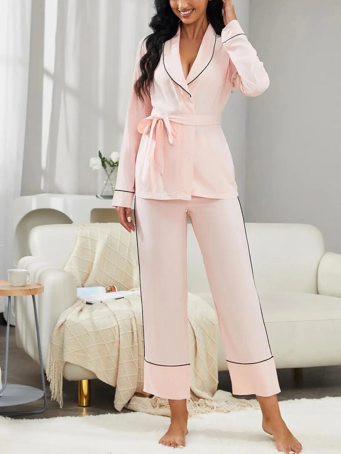 Long Sleeves Sleepwear